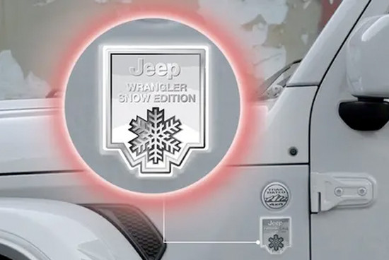 限量發售18臺 Jeep牧馬人雪地版官圖發布