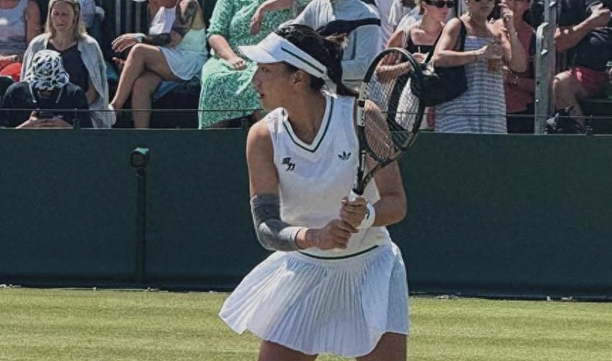 王欣瑜直落兩盤淘汰15號種子穆霍娃,打進(jìn)溫網(wǎng)女單第二輪