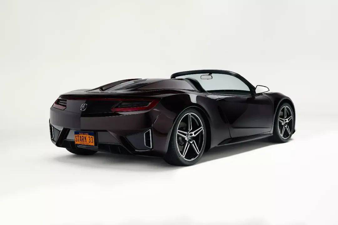 慶祝NSX誕生35周年,謳歌亮相鋼鐵俠同款定制敞篷NSX