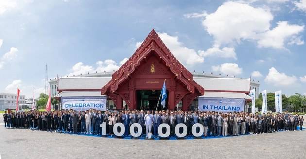 比亞迪泰國市場創里程碑 第10萬輛新能源車盛大交付
