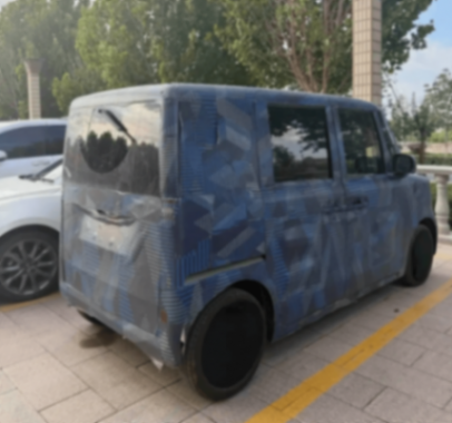 比亞迪K-Car實車圖曝光,采用側滑門設計,要搶豐田飯碗?